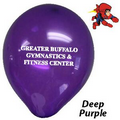 9" Deep Purple Latex Balloons
